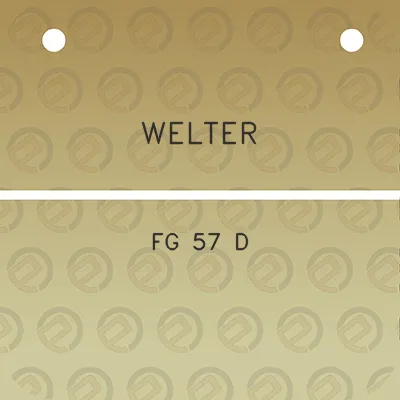 welter-fg-57-d