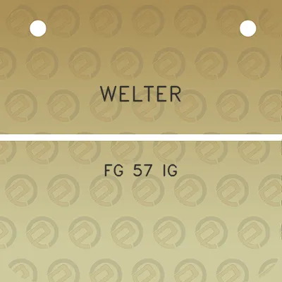 welter-fg-57-ig