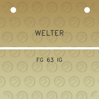 welter-fg-63-ig