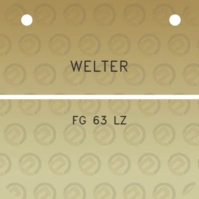 welter-fg-63-lz