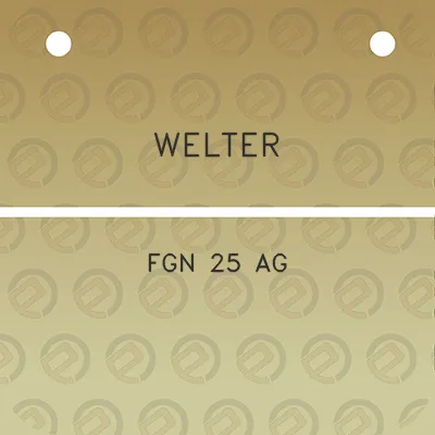 welter-fgn-25-ag