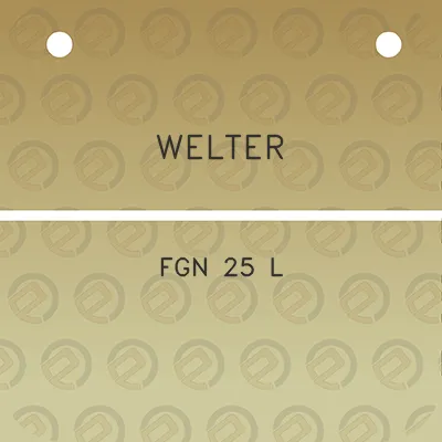 welter-fgn-25-l