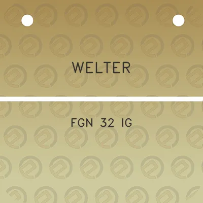 welter-fgn-32-ig