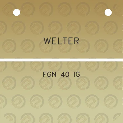 welter-fgn-40-ig