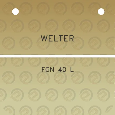 welter-fgn-40-l