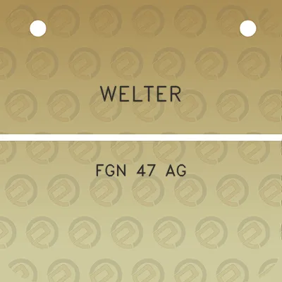 welter-fgn-47-ag