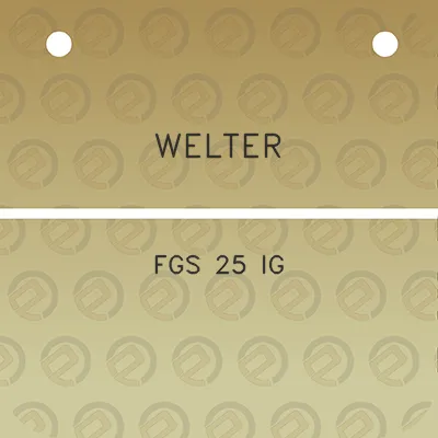 welter-fgs-25-ig