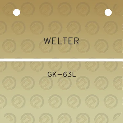 welter-gk-63l