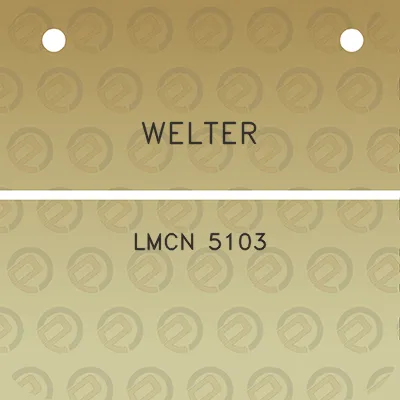 welter-lmcn-5103