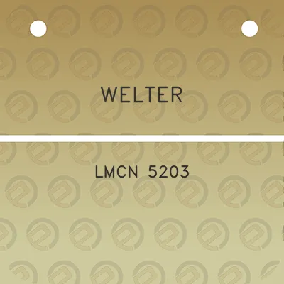 welter-lmcn-5203