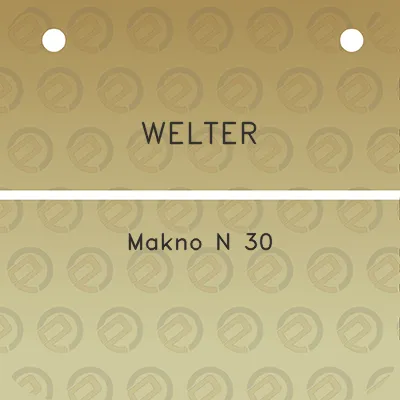 welter-makno-n-30