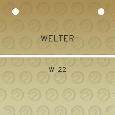 welter-w-22