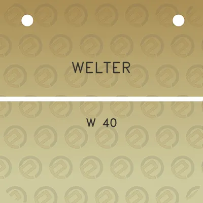 welter-w-40