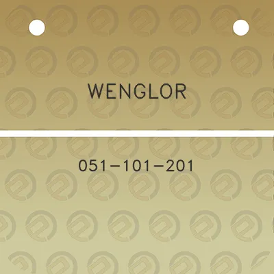 wenglor-051-101-201