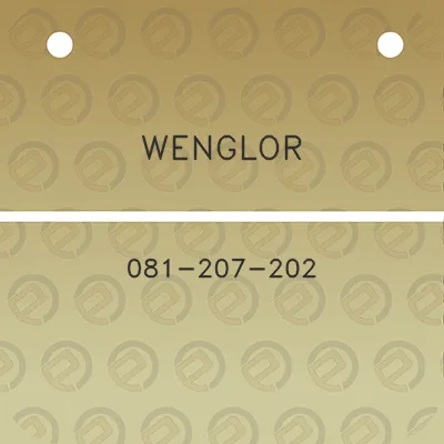 wenglor-081-207-202