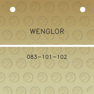 wenglor-083-101-102