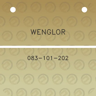 wenglor-083-101-202