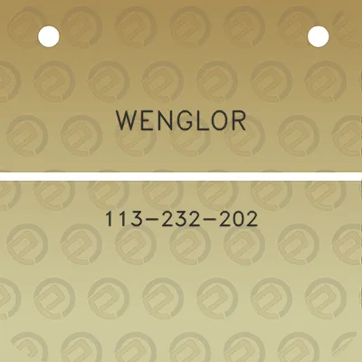 wenglor-113-232-202