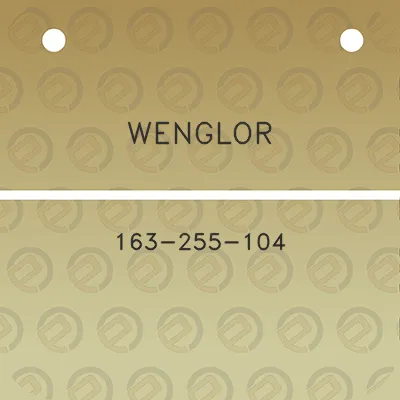 wenglor-163-255-104