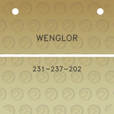 wenglor-231-237-202