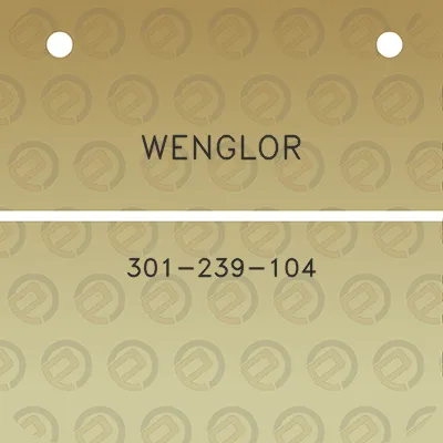 wenglor-301-239-104