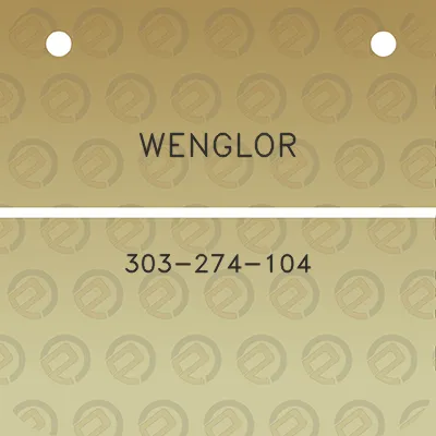 wenglor-303-274-104