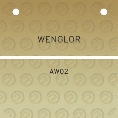 wenglor-aw02