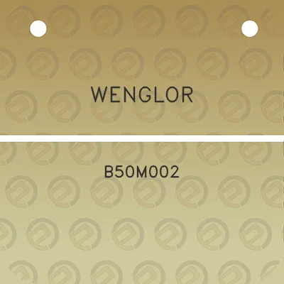 wenglor-b50m002