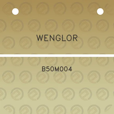 wenglor-b50m004