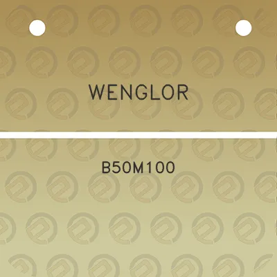 wenglor-b50m100