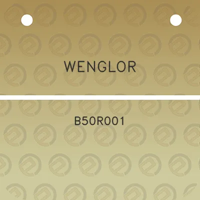 wenglor-b50r001