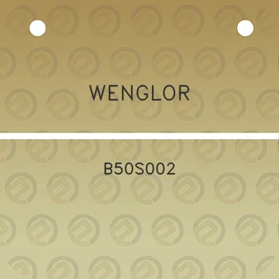 wenglor-b50s002