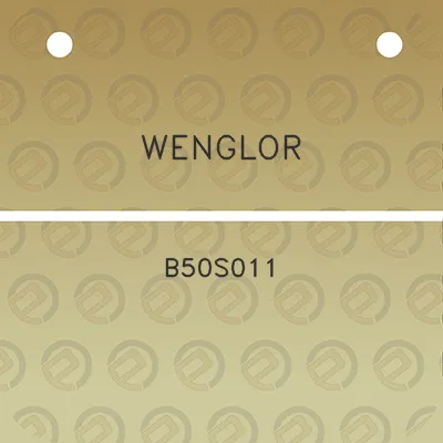 wenglor-b50s011