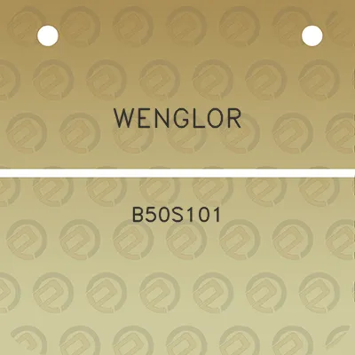 wenglor-b50s101