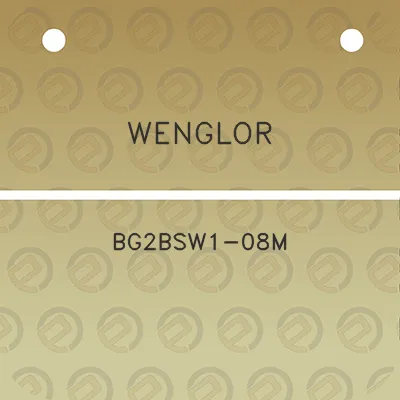 wenglor-bg2bsw1-08m