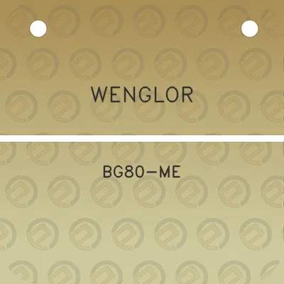 wenglor-bg80-me