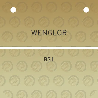 wenglor-bs1