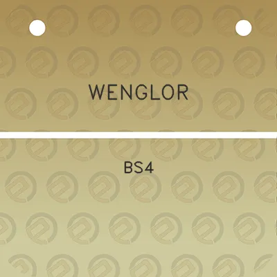 wenglor-bs4