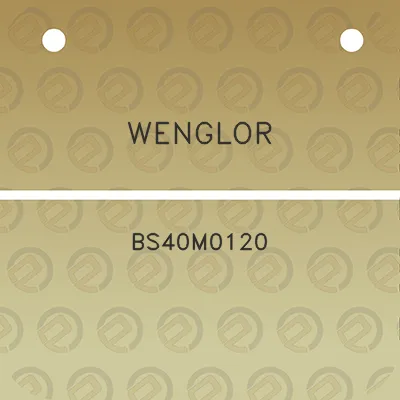 wenglor-bs40m0120