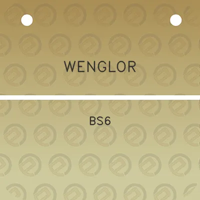 wenglor-bs6