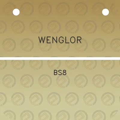 wenglor-bs8