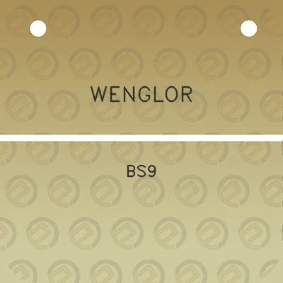 wenglor-bs9