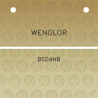 wenglor-bsd4nb