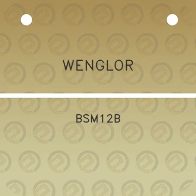 wenglor-bsm12b