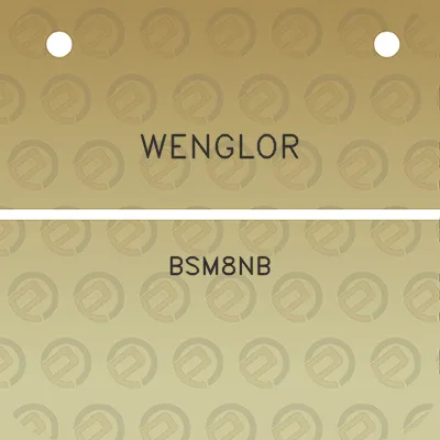 wenglor-bsm8nb