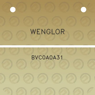 wenglor-bvc0a0a31