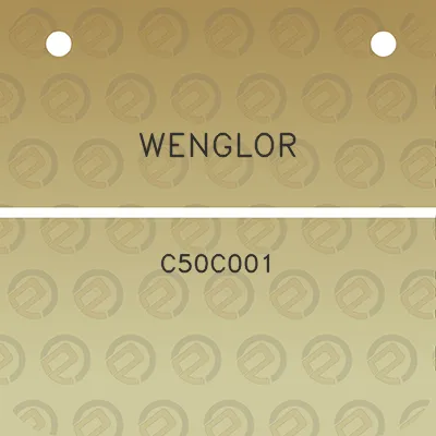 wenglor-c50c001