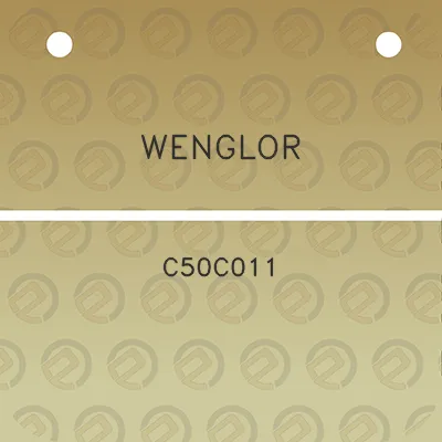 wenglor-c50c011