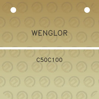 wenglor-c50c100