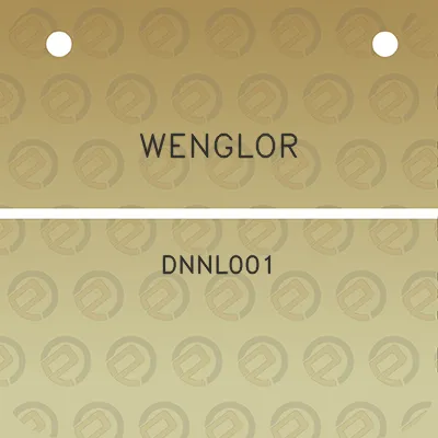 wenglor-dnnl001